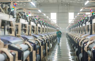 百川彩紡科技 節后全力抓生產趕訂單，奮力沖刺紡織業“開門紅”